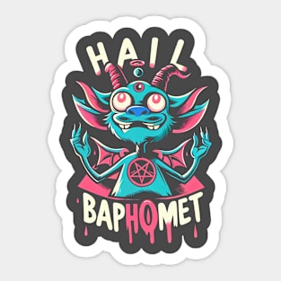 Hail Baphomet Sticker